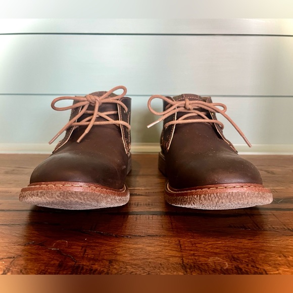 Men's Brown Leather Shoes - Picture 4 of 8